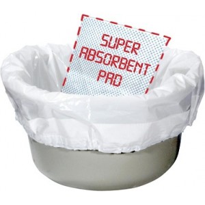 Biodegradeable Sanitary Commode Pail Liner