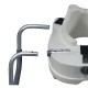 Raised Toilet Seat w/ Removable Arms