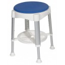 Bath Stool w/Padded Rotating Seat