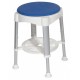 Bath Stool w/Padded Rotating Seat
