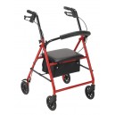 Rollator with 6" Wheels