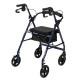 Aluminum Rollator, 7.5" Casters