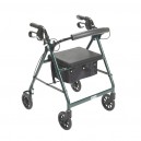 Aluminum Rollator, 6" Casters