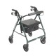 Aluminum Rollator, 6" Casters