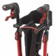 Nitro Aluminum Rollator, Tall Height, 10" Casters