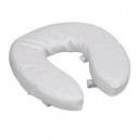 Padded Vinyl Toilet Seat w/Velcro Straps