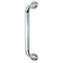 16" Chrome Knurled Grab Bar