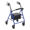 Rollator with 6" Wheels