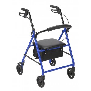 Rollator with 6" Wheels