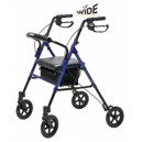 Set n' Go Wide Height Adjustable Rollator