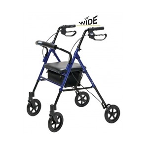 Set n' Go Wide Height Adjustable Rollator