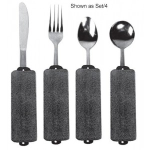Built-Up Soft Handle Utensil Set/4