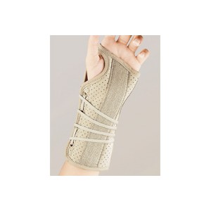 Soft Fit Suede Finish Wrist Brace